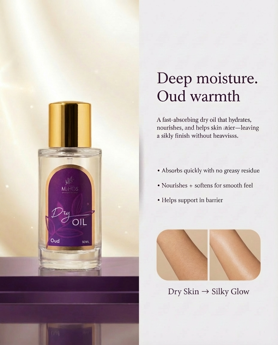 Dry oil oud