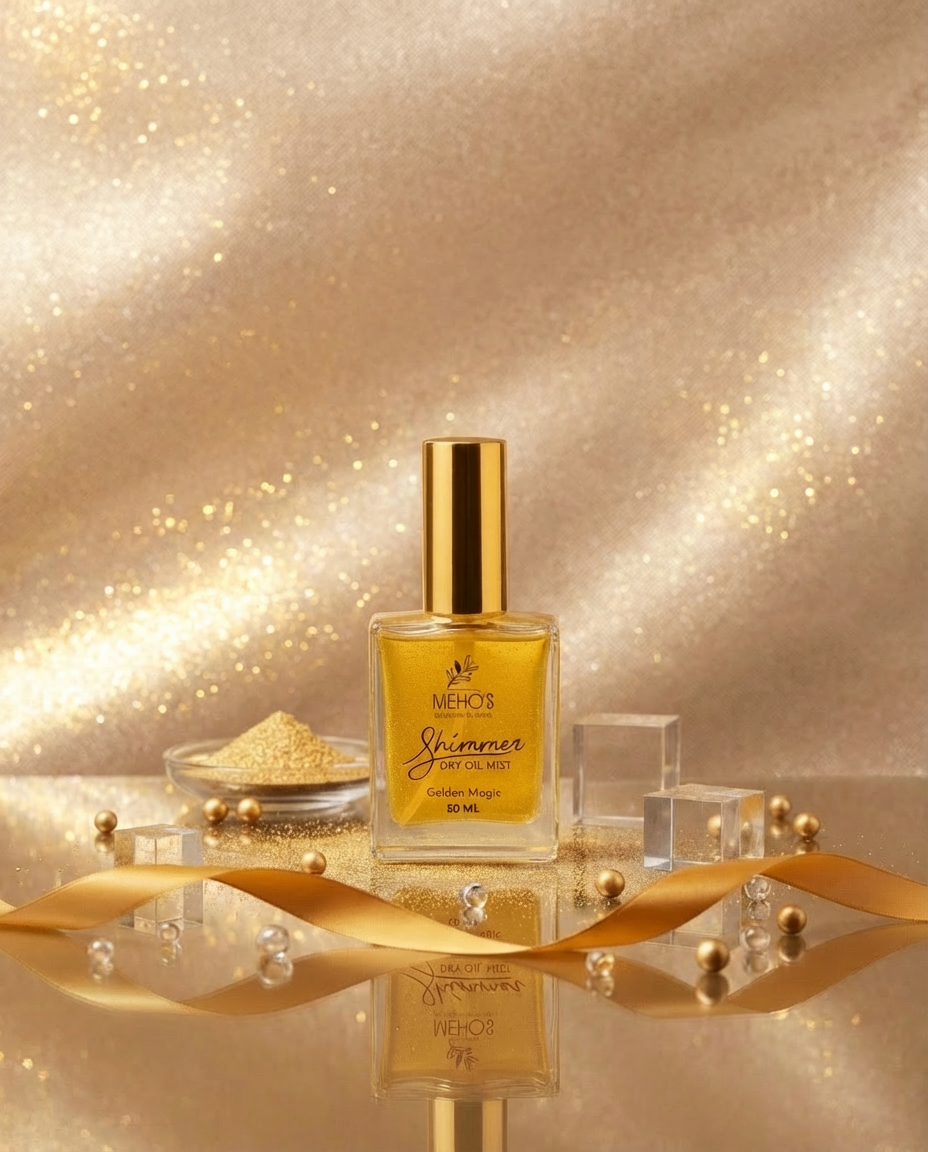 Golden Shimmer Magic Dry Oil