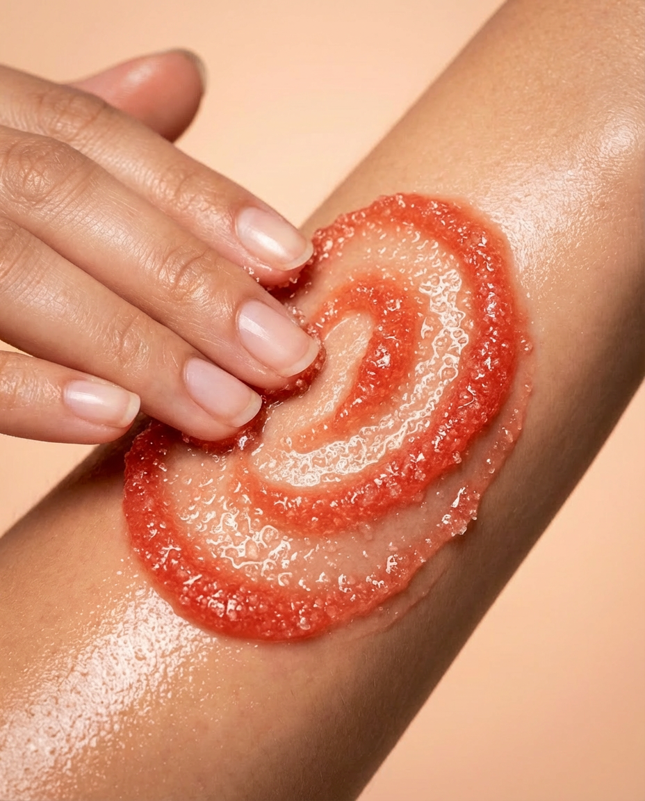 Peach Body Scrub