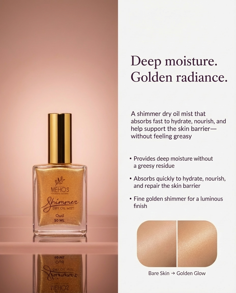 Shimmer Oud Dry Oil