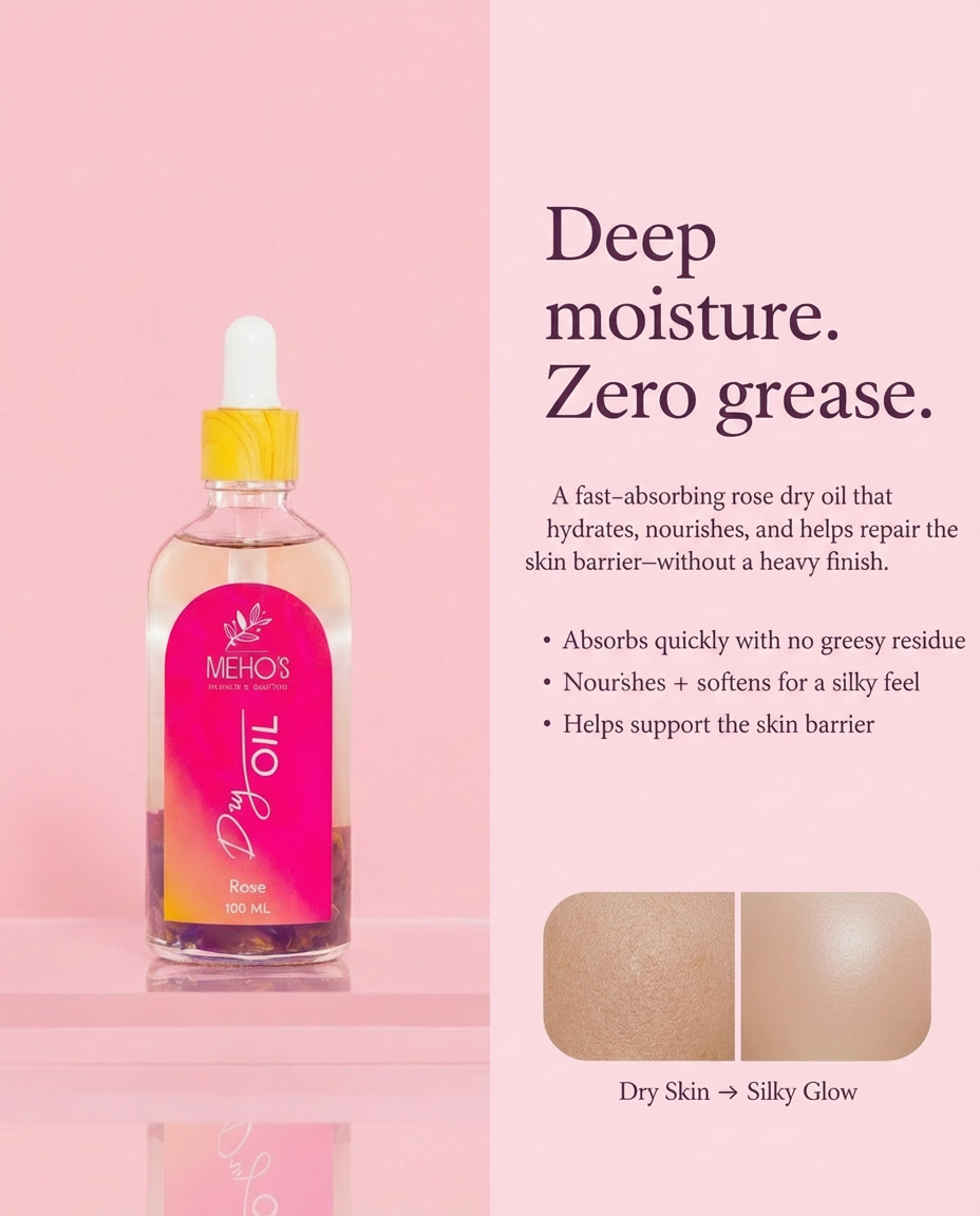 Rose Dry Oil