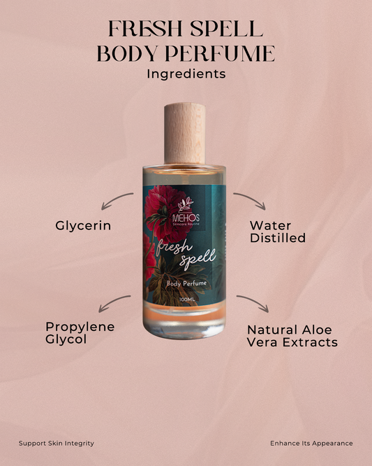 Body perfume fresh spell