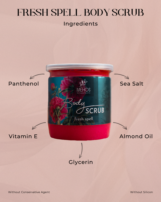 Body scrub fresh spell