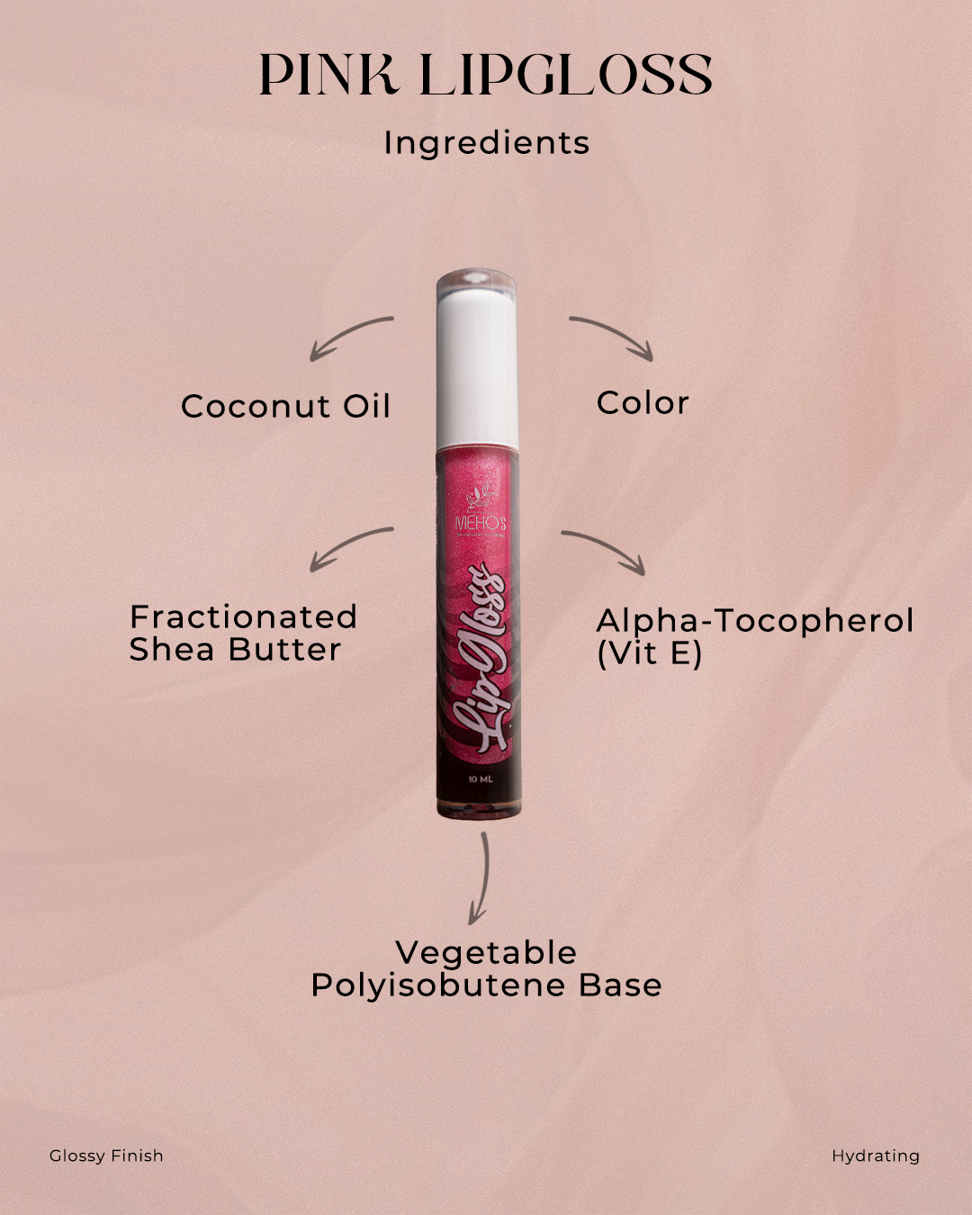 Lip gloss ( pink )